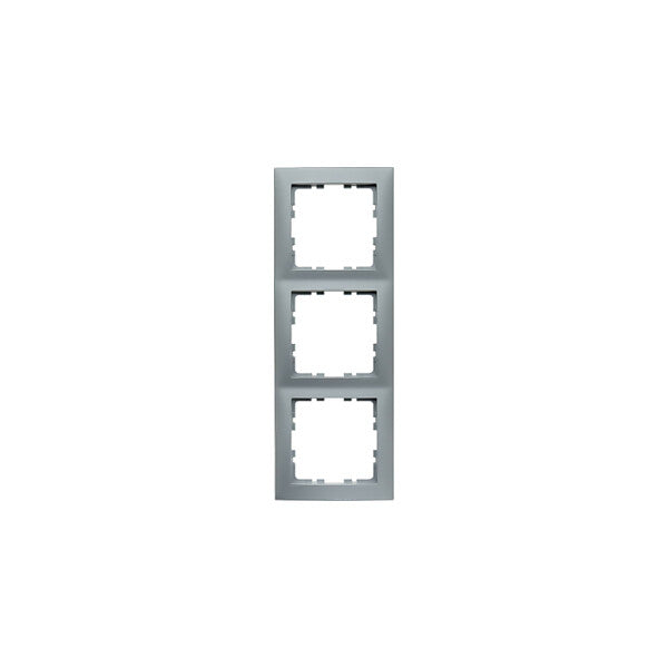 Hager/Berk Rahmen 3fach alu matt 10139939